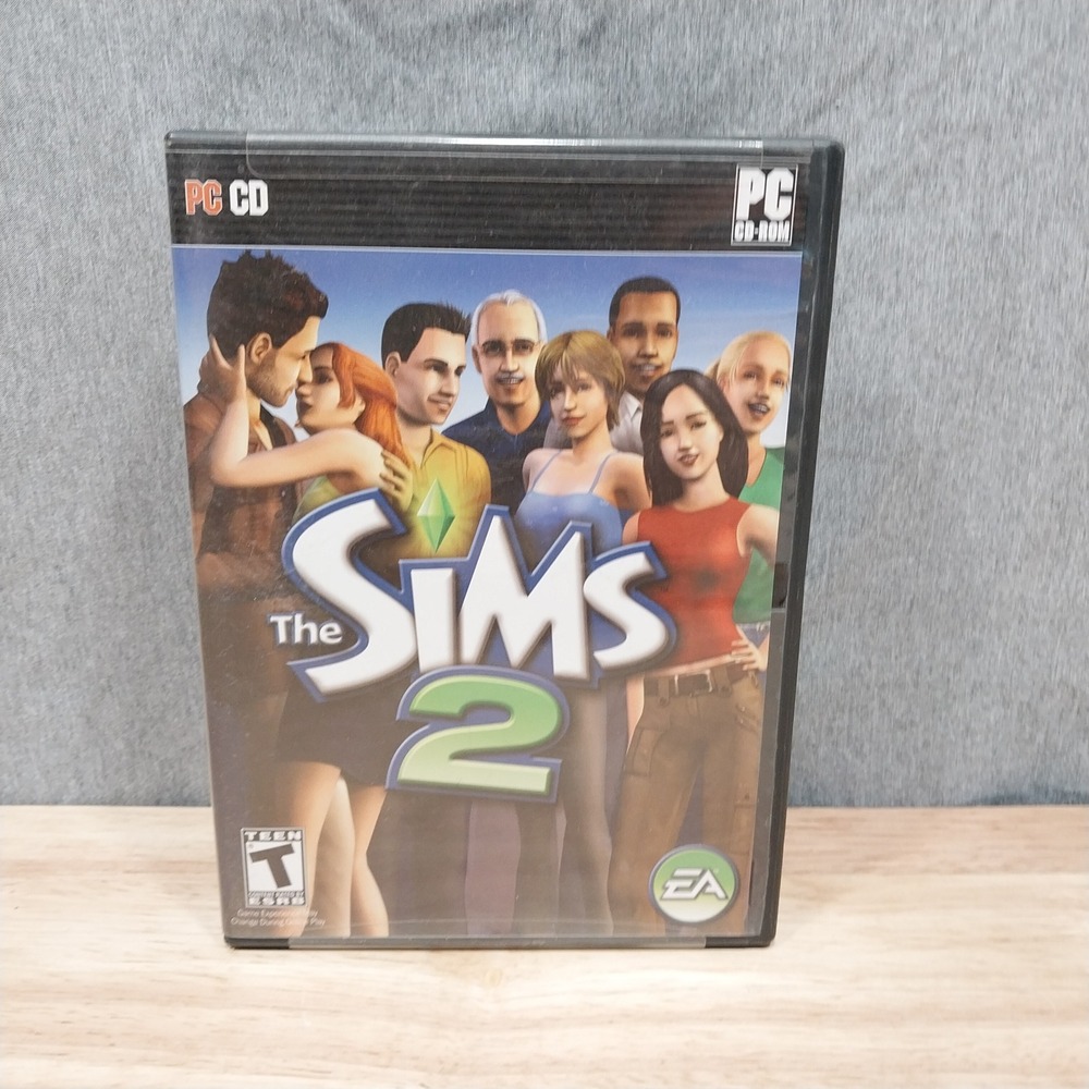 The Sims 2 Life Simulation PC Game 4-Disc Set PC CD-ROM Multi EA Games